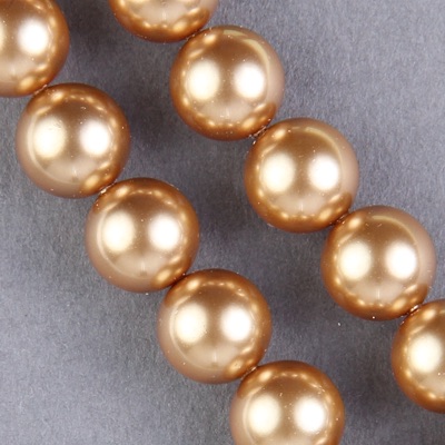29-1003:  5810 10mm Bright Gold Crystal Pearl 