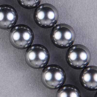 29-1013:  5810 10mm Dark Gray Crystal Pearl 