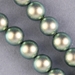 29-1048:  5810 10mm Iridescent Green Crystal Pearl - 29-1048