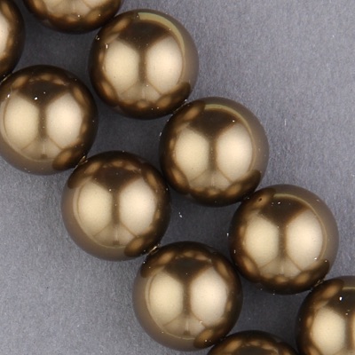 29-1200:  5810 12mm Antique Brass Crystal Pearl 