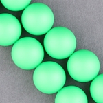 29-1249:  5810 12mm Neon Green Crystal Pearl 