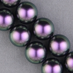 29-1253:  5810 12mm Iridescent Purple Crystal Pearl 