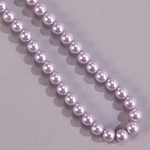 29L-1035: 5811 Large Hole 10mm Lavender Crystal Pearl 