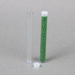 501-043:  (DISCONTINUED) Round Tube & Cap (9/16 x 5) -  approx 100 pcs 