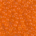 6-138:  6/0 Transparent Orange  Miyuki Seed Bead 