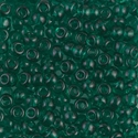 6-147:  6/0 Transparent Emerald Miyuki Seed Bead 