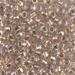 6-234:  6/0 Sparkling Metallic Gold Lined Crystal Miyuki Seed Bead 