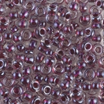 6-3208:  6/0 Magic Purple Cranberry Lined Crystal Miyuki Seed Bead 