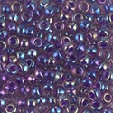 6-356:  6/0 Purple Lined Amethyst AB Miyuki Seed Bead 