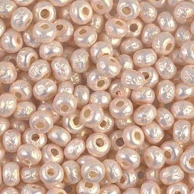 6-3954:  6/0 Pale Pink Miyuki Baroque Bead 