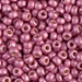 6-4210F:  6/0 Duracoat Galvanized Matte Hot Pink Miyuki Seed Bead approx 250 grams - 6-4210F