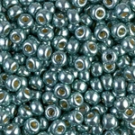 6-4216:  6/0 Duracoat Galvanized Sea Foam Miyuki Seed Bead 