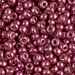 6-4219:  6/0 Duracoat Galvanized Magenta Miyuki Seed Bead - 6-4219*