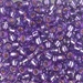6-4278:  6/0 Duracoat Silverlined Dyed Dk Orchid Miyuki Seed Bead - 6-4278*