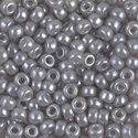 6-526:  6/0 Silver Gray Ceylon Miyuki Seed Bead 