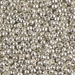 8-1051:  8/0 Galvanized Silver Miyuki Seed Bead - 8-1051*