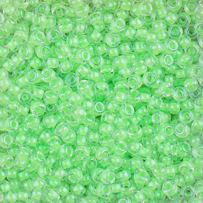 8-1120:  8/0 Luminous Mint Green  Miyuki Seed Bead 