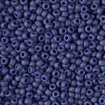 8-1253:  8/0 Matte Metallic Royal Blue Miyuki Seed Bead - Discontinued 