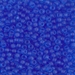 8-150F:  8/0 Matte Transparent Sapphire Miyuki Seed Bead approx 250 grams - 8-150F