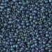 8-2064:  8/0 Matte Metallic Blue Green Iris Miyuki Seed Bead approx 250 grams - 8-2064