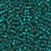 8-2425F:  8/0 Matte Silverlined Teal  Miyuki Seed Bead - 8-2425F*