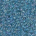 8-279:  8/0 Marine Blue Lined Crystal AB  Miyuki Seed Bead - 8-279*