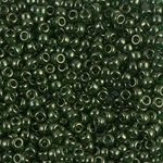 8-306:  8/0 Olive Gold Luster Miyuki Seed Bead 