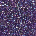 8-356:  8/0 Purple Lined Amethyst AB (Was 840) Miyuki Seed Bead 