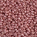 8-4209:  8/0 Duracoat Galvanized Dark Coral Miyuki Seed Bead approx 250 grams - 8-4209