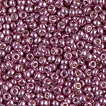 8-4218:  8/0 Duracoat Galvanized Dusty Orchid Miyuki Seed Bead 