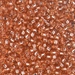 8-4262:  8/0 Duracoat Silverlined Dyed Rose Copper Miyuki Seed Bead - 8-4262*
