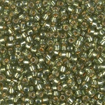 8-4273:  8/0 Duracoat Silverlined Dyed Willow Miyuki Seed Bead 