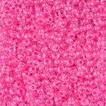 8-4301:  8/0 Luminous Wild Strawberry Miyuki Seed Bead 