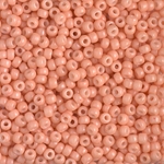 8-4461:  8/0 Duracoat Dyed Opaque Tea Rose Miyuki Seed Bead 