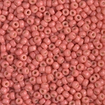 8-4464:  8/0 Duracoat Dyed Opaque Light Watermelon Miyuki Seed Bead 