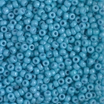 8-4478:  8/0 Duracoat Dyed Opaque Nile Blue Miyuki Seed Bead 