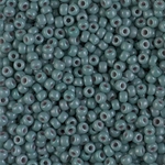 8-4481:  8/0 Duracoat Dyed Opaque Eucalyptus Miyuki Seed Bead 