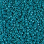 8-4483:  8/0 Duracoat Dyed Opaque Azure Miyuki Seed Bead 