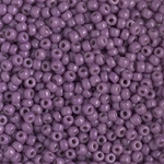 8-4489:  8/0 Duracoat Dyed Opaque Dark Orchid Miyuki Seed Bead 