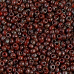 8-4513:  8/0 Opaque Red Picasso Miyuki Seed Bead 