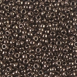 8-461: 8/0 Metallic Chocolate Miyuki Seed Bead 