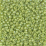 8-479:  8/0 Opaque Chartreuse AB Miyuki Seed Bead 