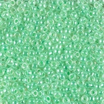 8-520:  8/0 Mint Green Ceylon Miyuki Seed Bead 