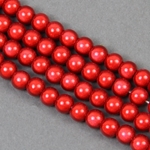 900-005-6:  6mm Miracle Bead Red 