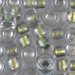 9M-3201:  9mm Magic Golden Olive Lined Crystal 