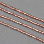 AFR-209:  2 x 3mm Copper Tube Ethiopian 28-inch strand (approx 260 pcs) 