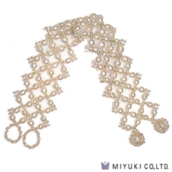 BFK-002:  Miyuki Baroque Pearls Bracelet Kit 