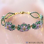 BFK-035:  Miyuki Violet Bracelet Kit 