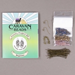 Project Kit - Fluttering Fringe Earrings - Fairy Wren 