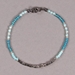 Project Kit - Juno Bracelet - Aqua and Silver - BGK-JNB-AQ